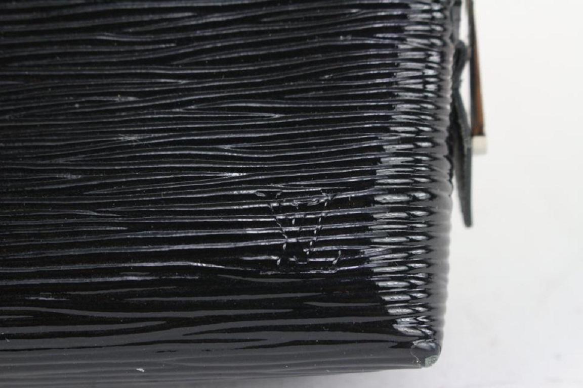 Louis Vuitton Black Epi Electric Cosmetic Pouch 190lv83 6