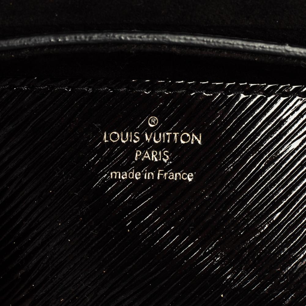 Louis Vuitton Black Epi Electric Leather Twist PM Bag 7