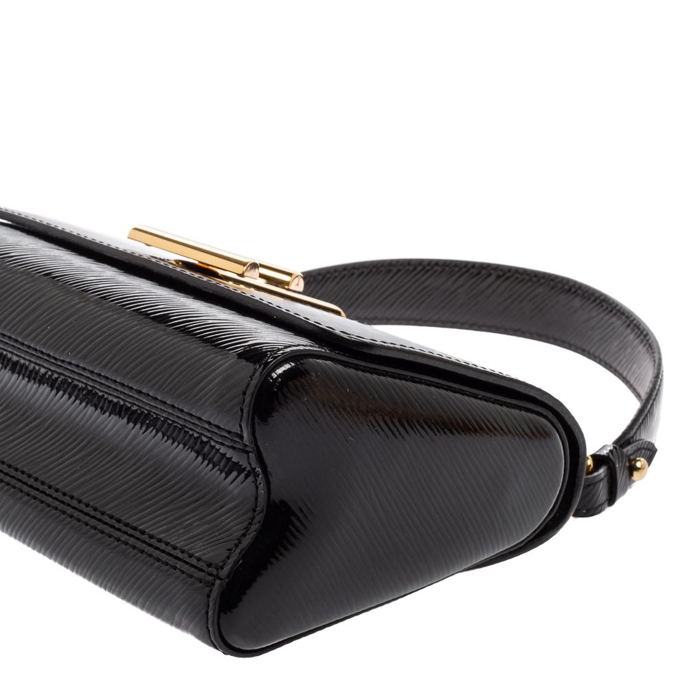 Louis Vuitton Black Epi Electric Leather Twist PM Bag 1