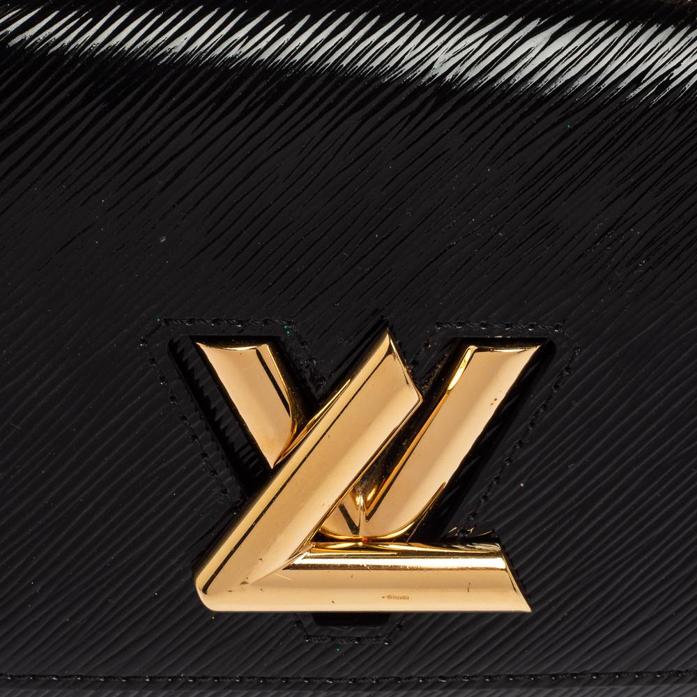 Louis Vuitton Black Epi Electric Leather Twist PM Bag 2