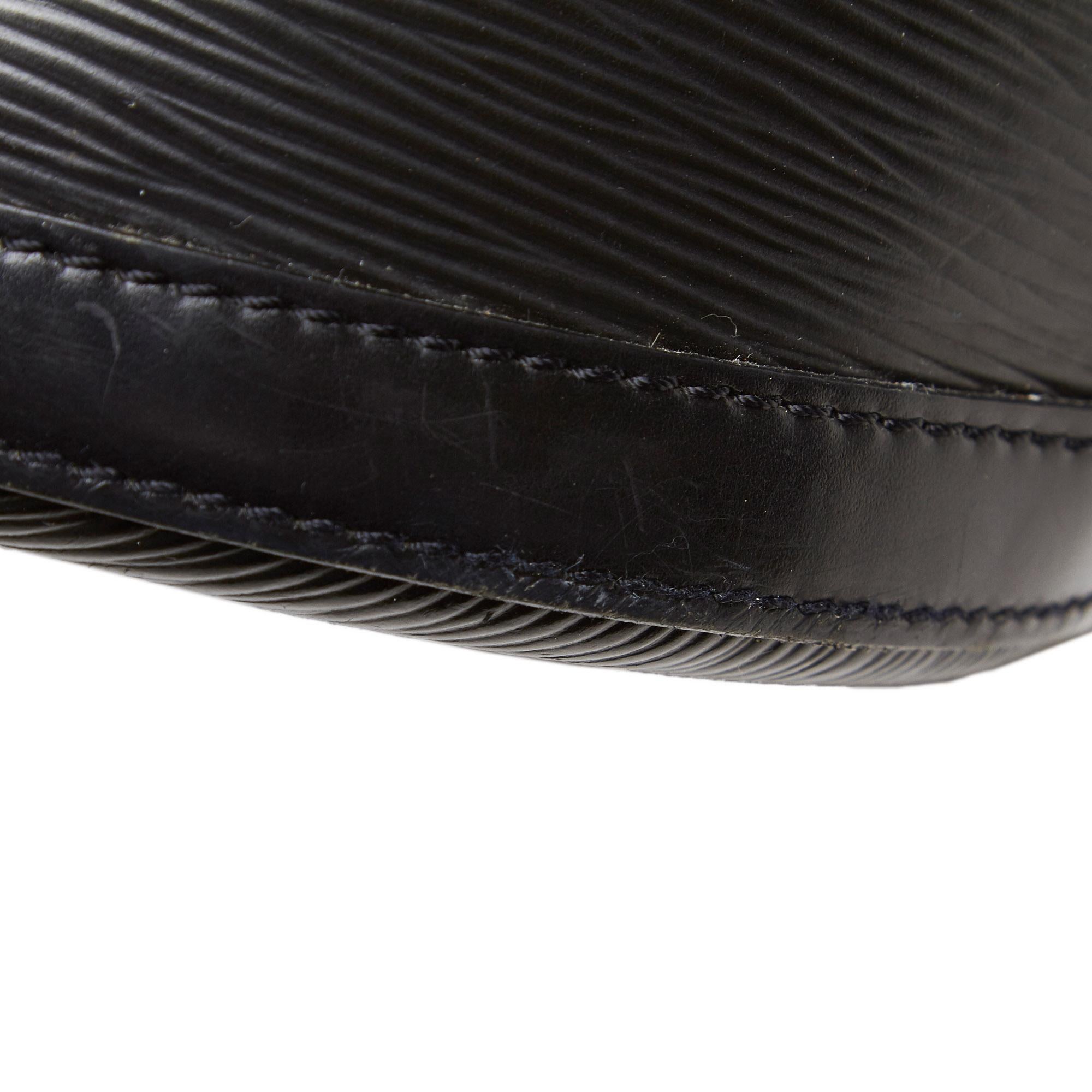 Louis Vuitton Black Epi Gobelins 5