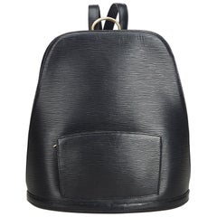 Louis Vuitton Black Epi Gobelins