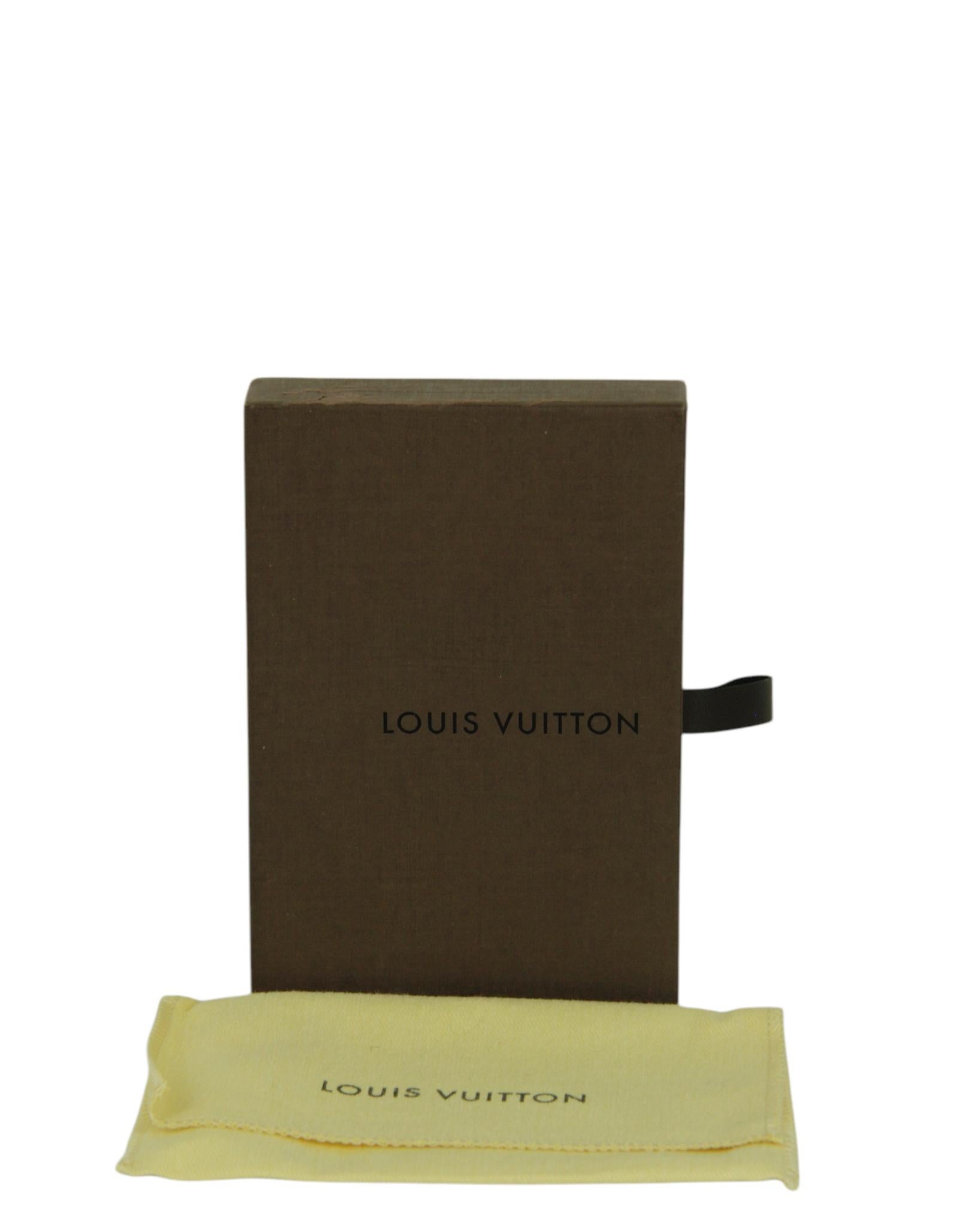 Louis Vuitton Black Epi Gold/Silver Twist Bracelet 4