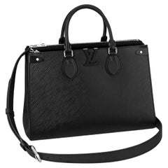 Louis Vuitton Black Epi Grained Cowhide Leather Grenelle MM Tote Bag