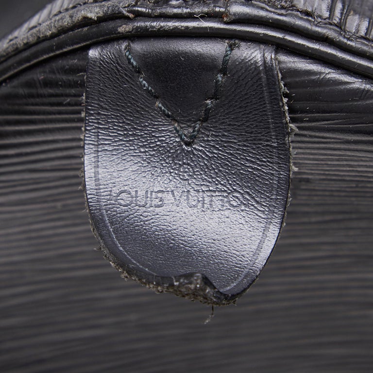 Louis Vuitton Black Epi Keepall 50 at 1stdibs