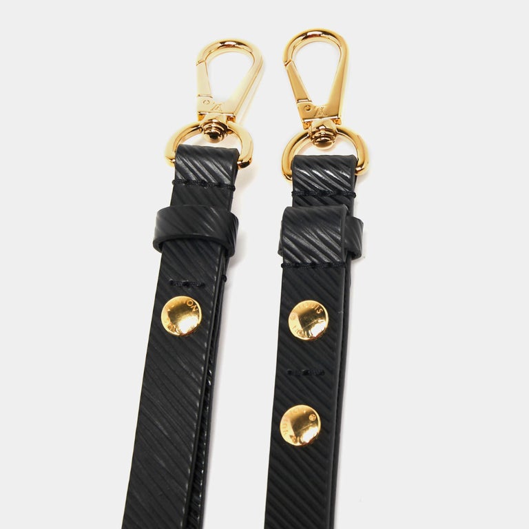 Adjustable Bag Strap for LV Designer Trendy Handbags (Black)