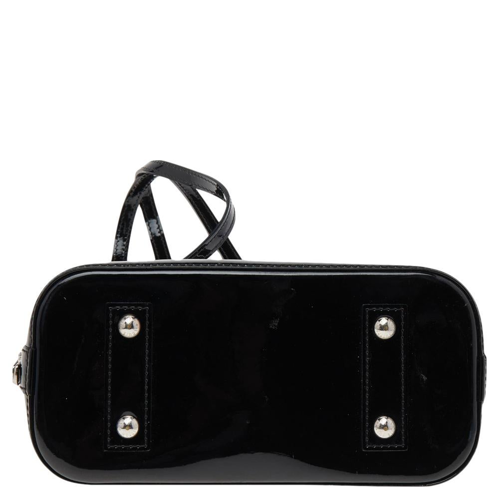 Louis Vuitton Black Epi Leather Alma Bag 1