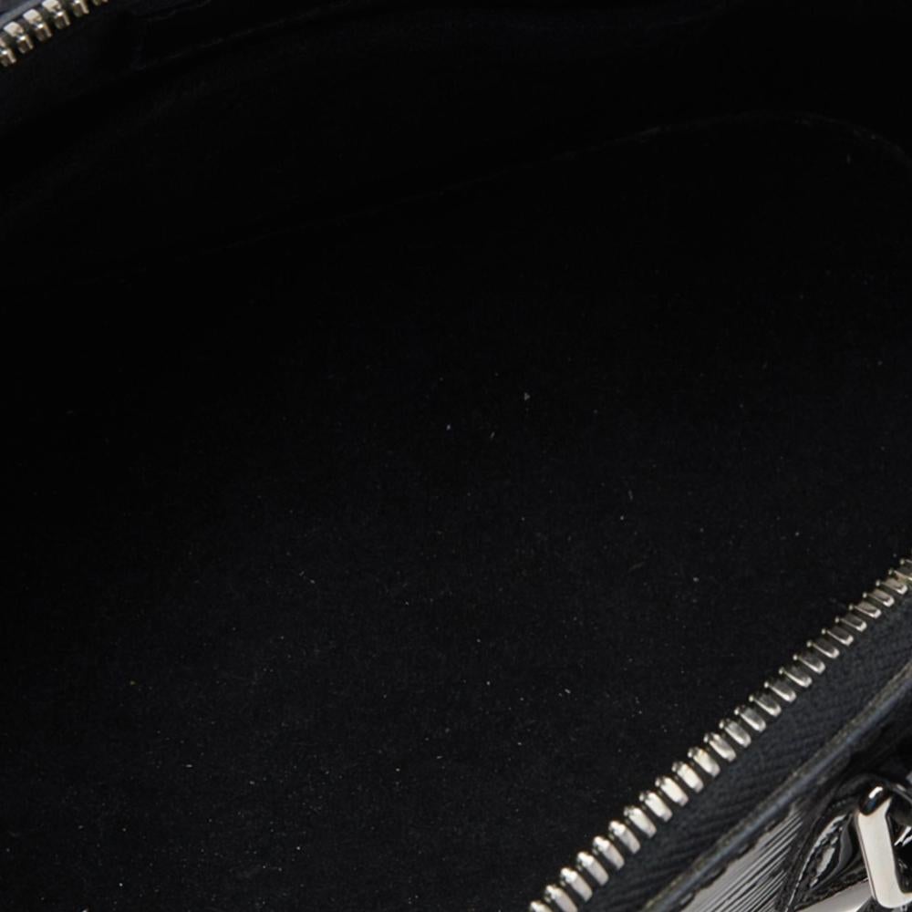 Louis Vuitton Black Epi Leather Alma Bag 2