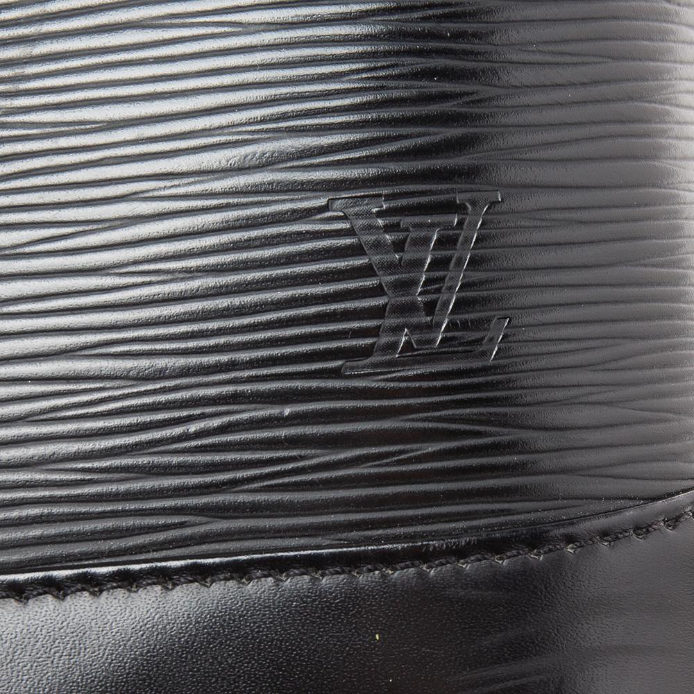 Louis Vuitton Black Epi Leather Alma BB Bag 8