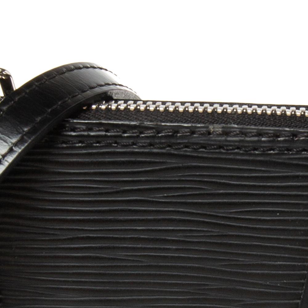Louis Vuitton Black Epi Leather Alma BB Bag 2