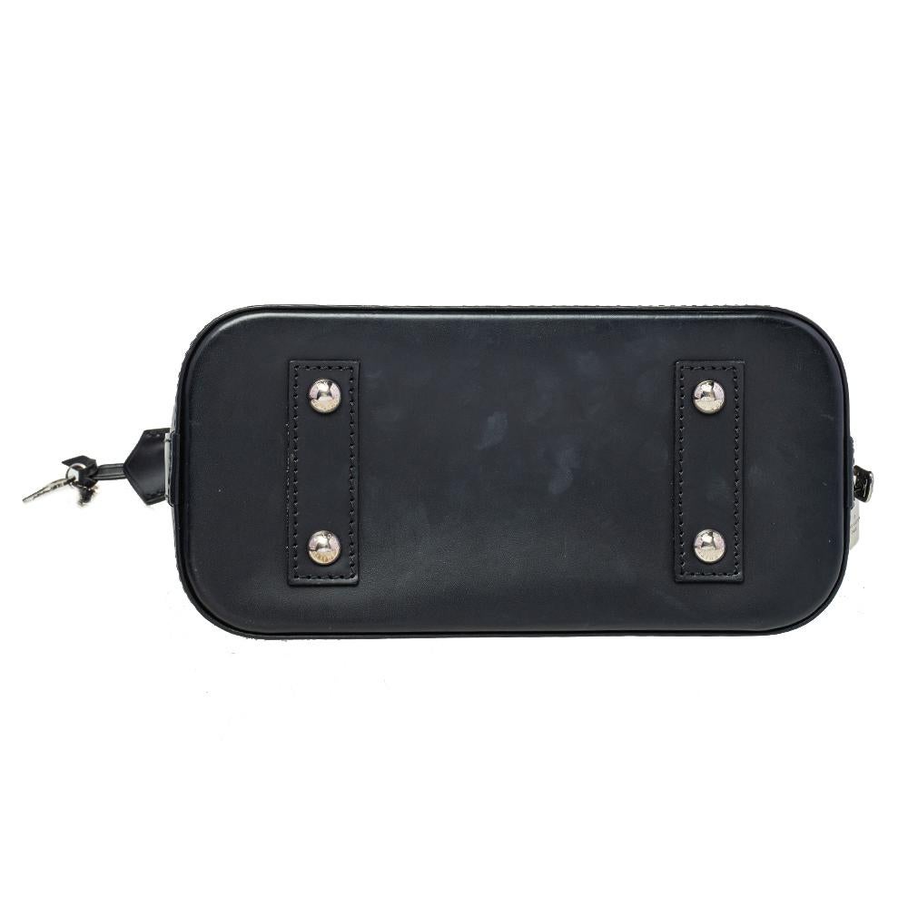 Women's Louis Vuitton Black Epi Leather Alma BB Bag