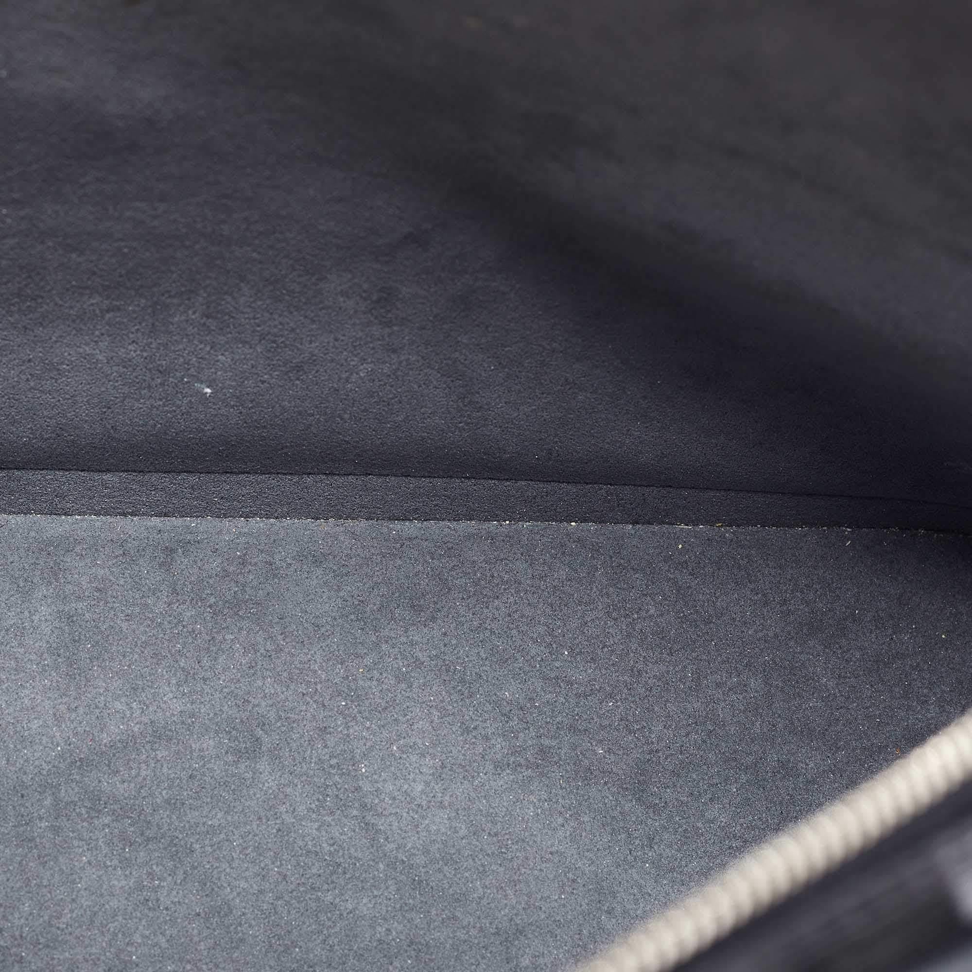 Louis Vuitton Black Epi Leather Alma MM Bag 3
