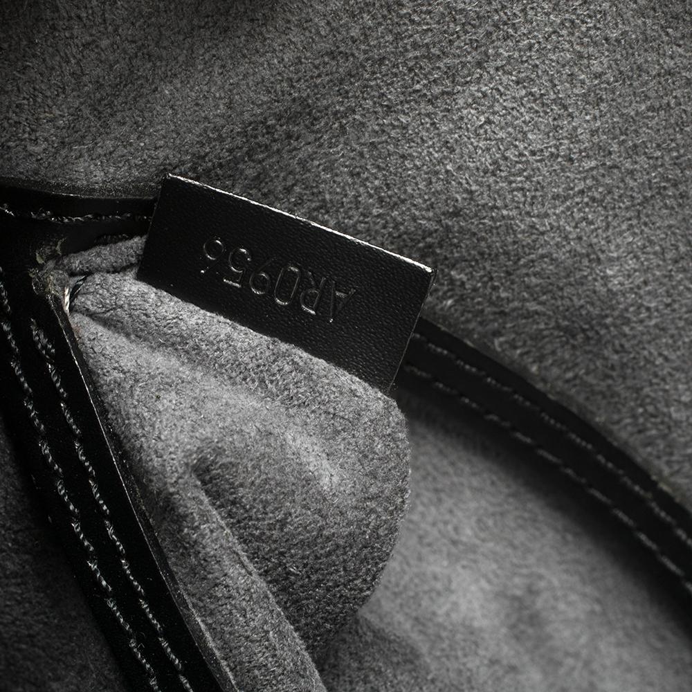 Louis Vuitton Black Epi Leather Alma PM Bag 7