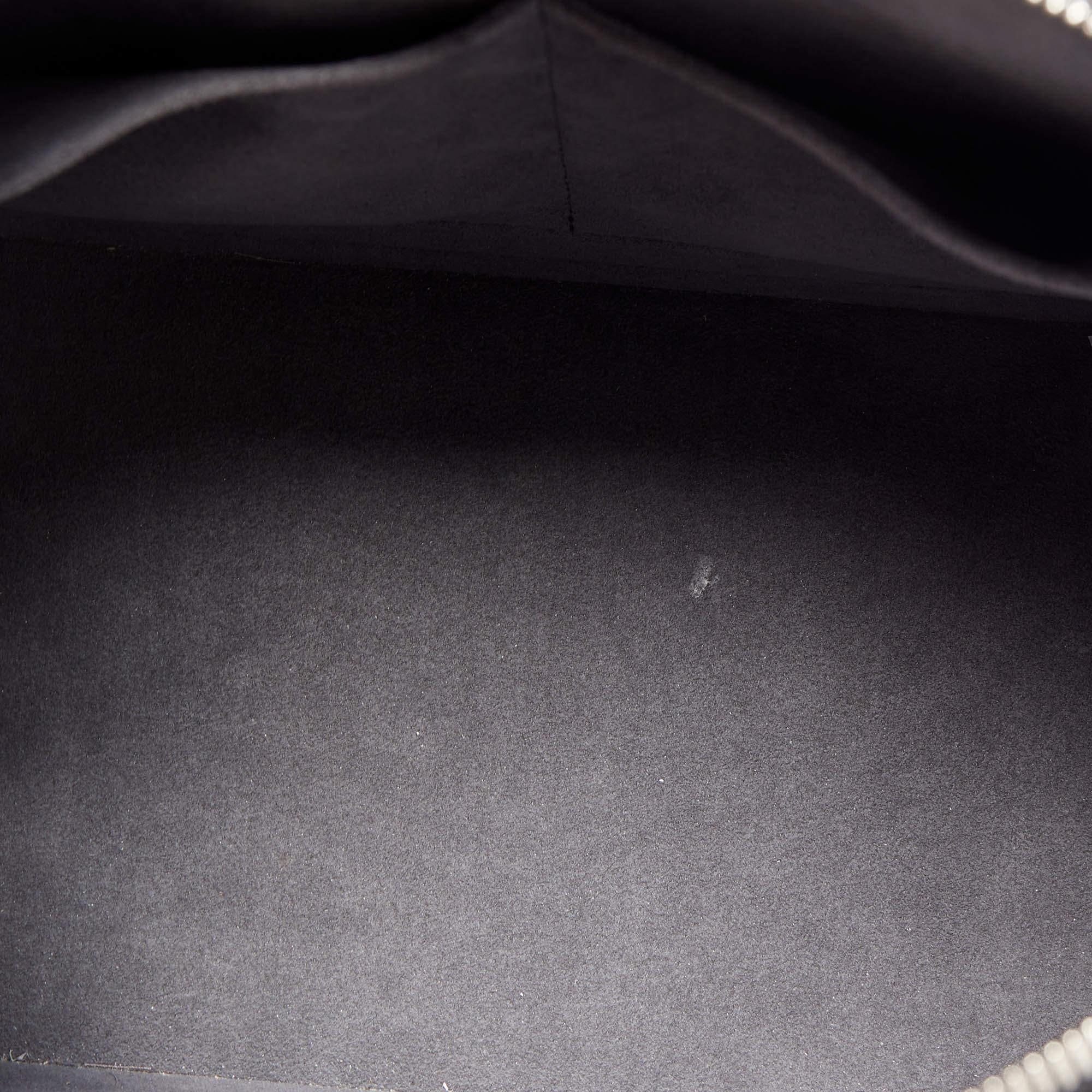 Louis Vuitton Black Epi Leather Alma PM Bag 8