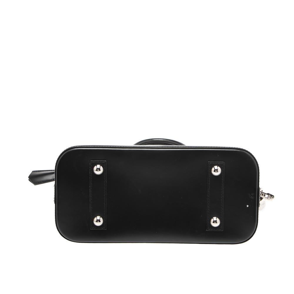 Louis Vuitton Black Epi Leather Alma PM Bag 1