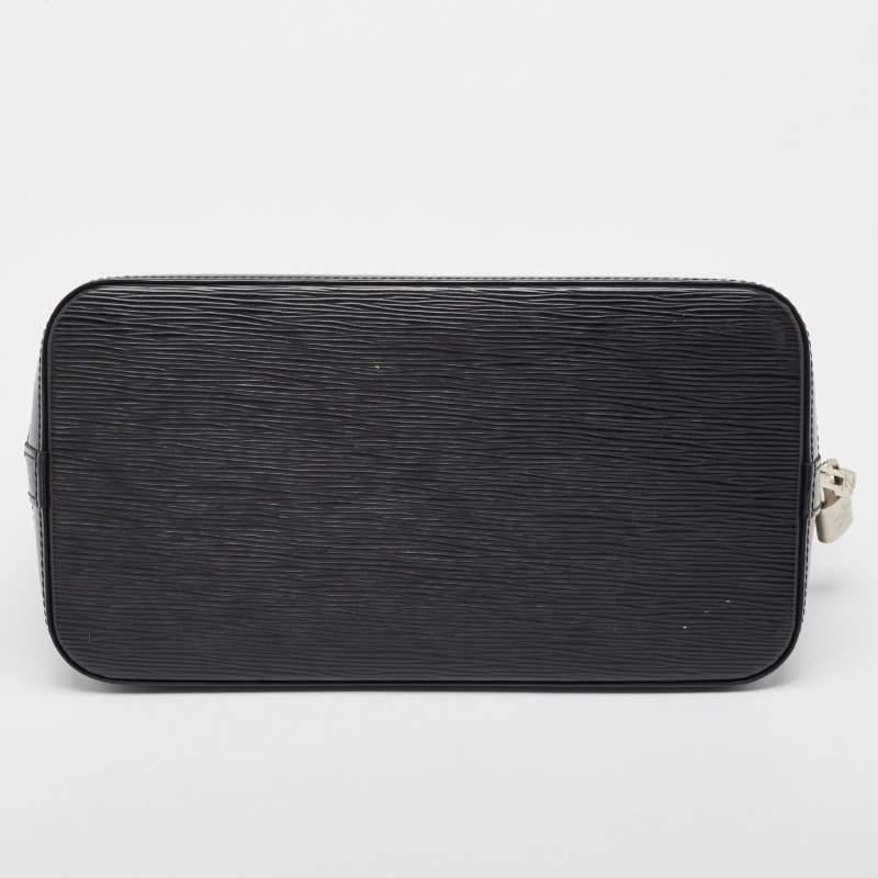 Louis Vuitton Black Epi Leather Alma PM Bag 1