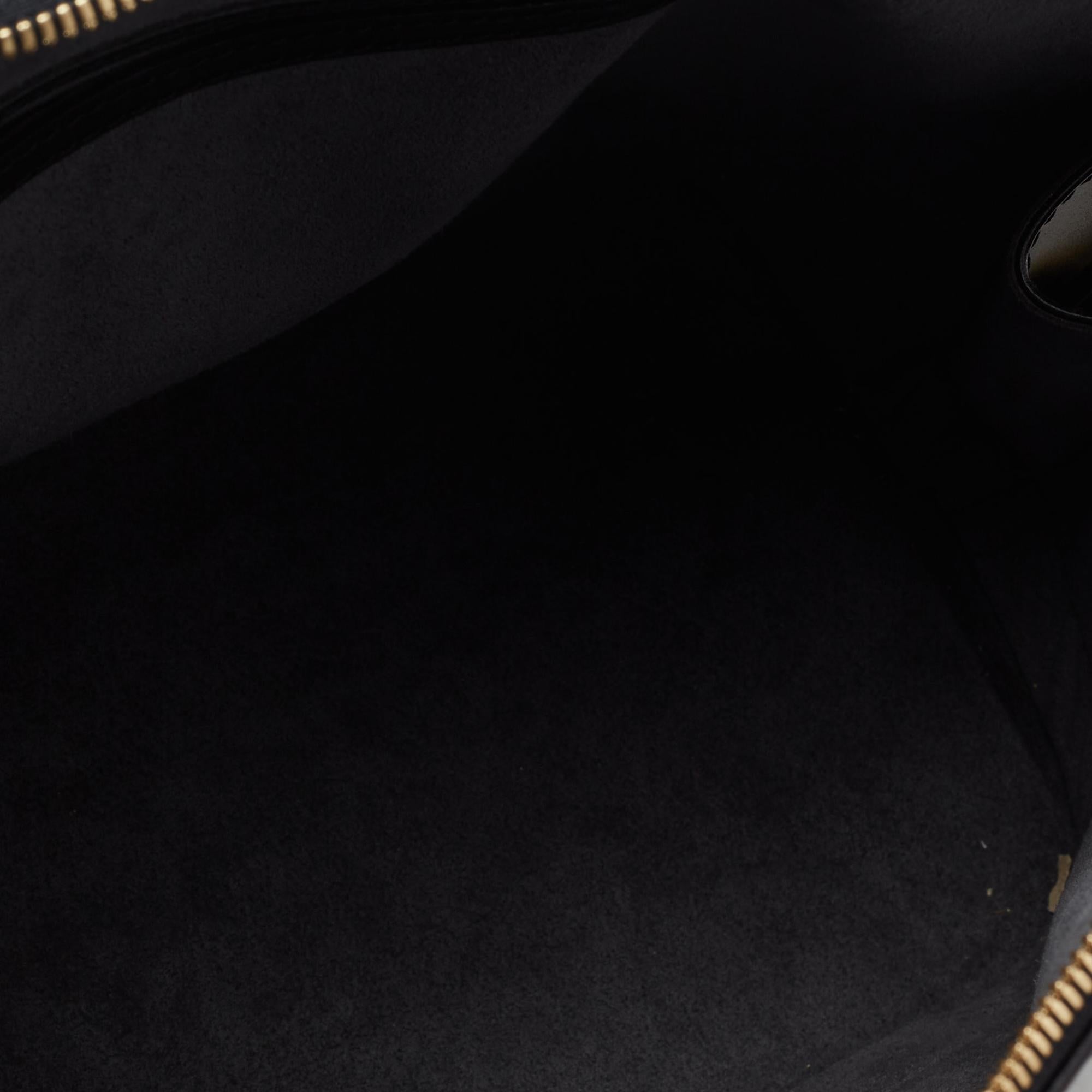 Louis Vuitton Black Epi Leather Alma PM Bag 3