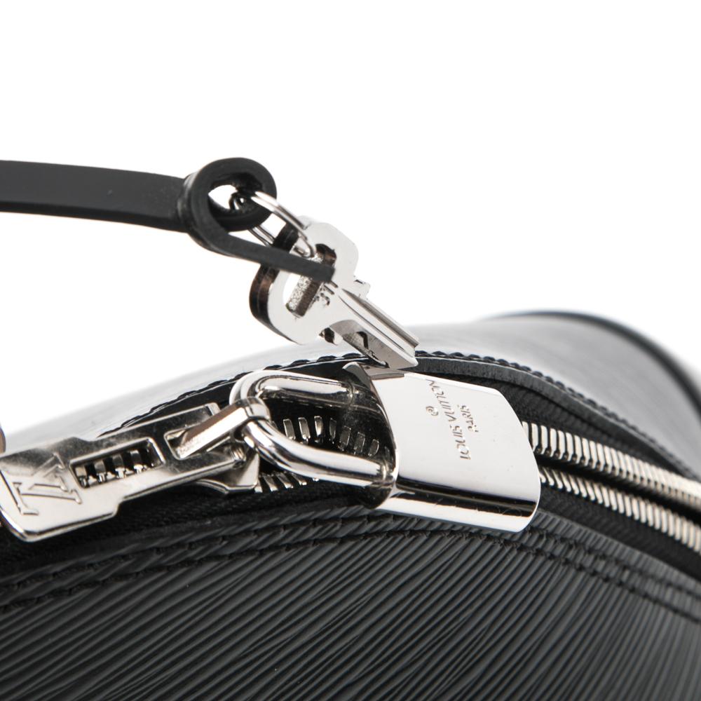 Louis Vuitton Black Epi Leather Alma PM Bag 5