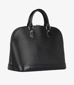Louis Vuitton Black Epi Leather Alma PM