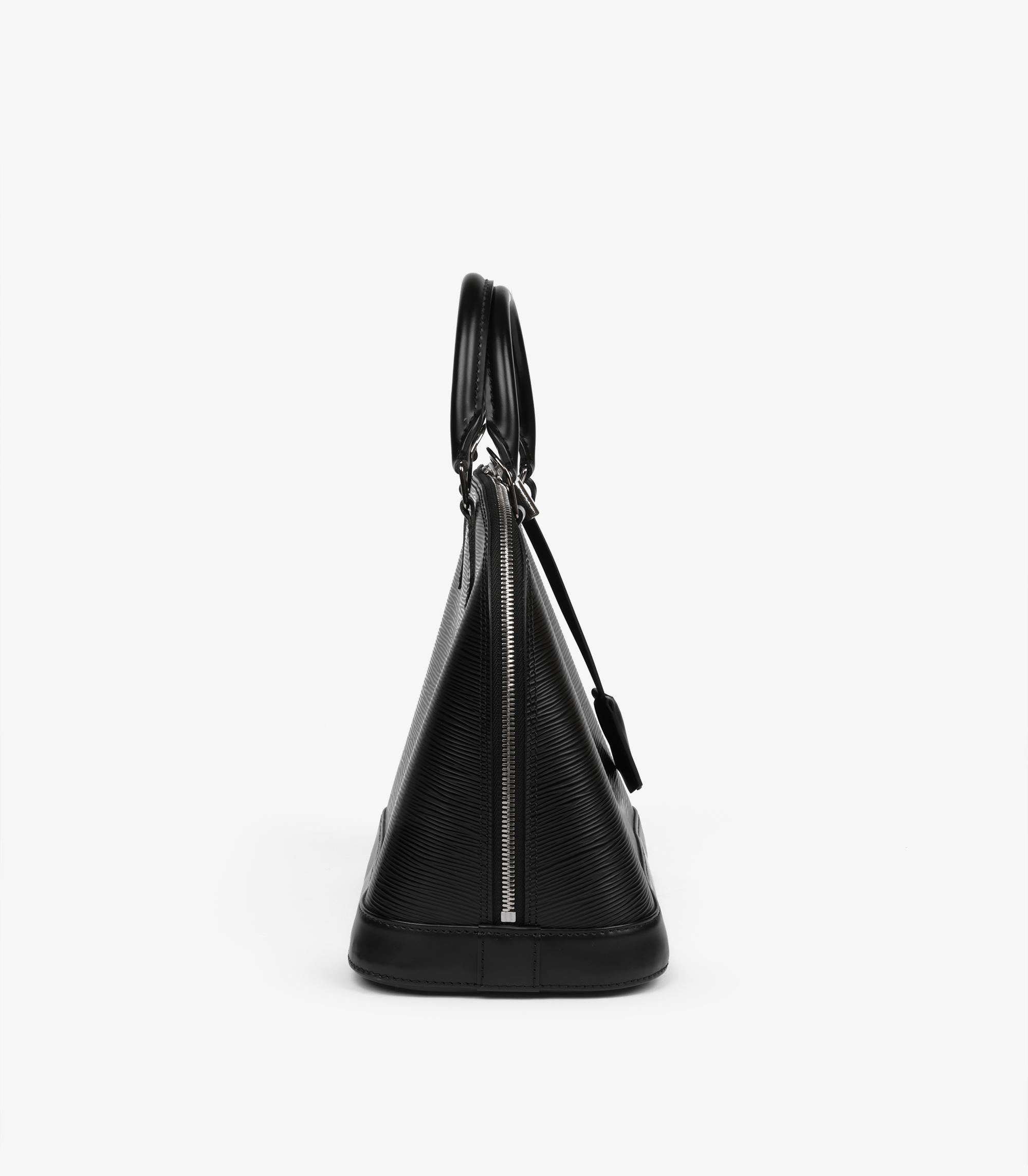 Women's or Men's Louis Vuitton Black Epi Leather Alma PM