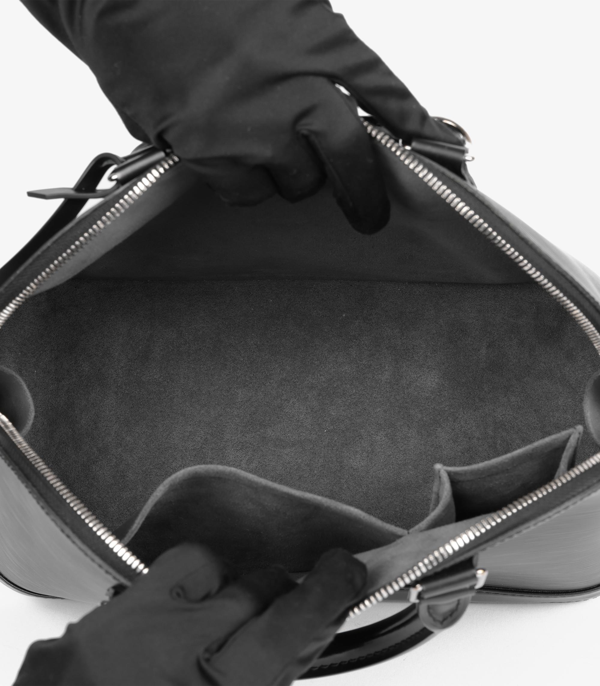 Louis Vuitton Black Epi Leather Alma PM 4