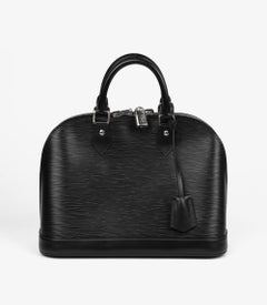 Louis Vuitton Black Epi Leather Alma PM