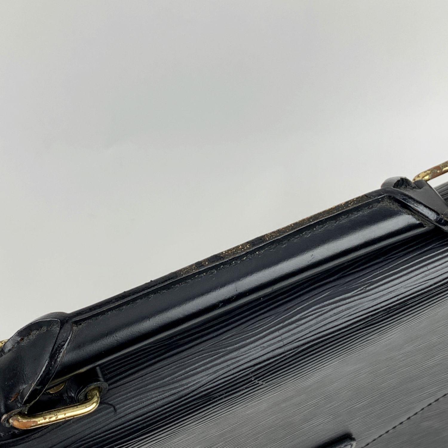 Louis Vuitton Black Epi Leather Ambassadeur Briefcase Business Bag 5