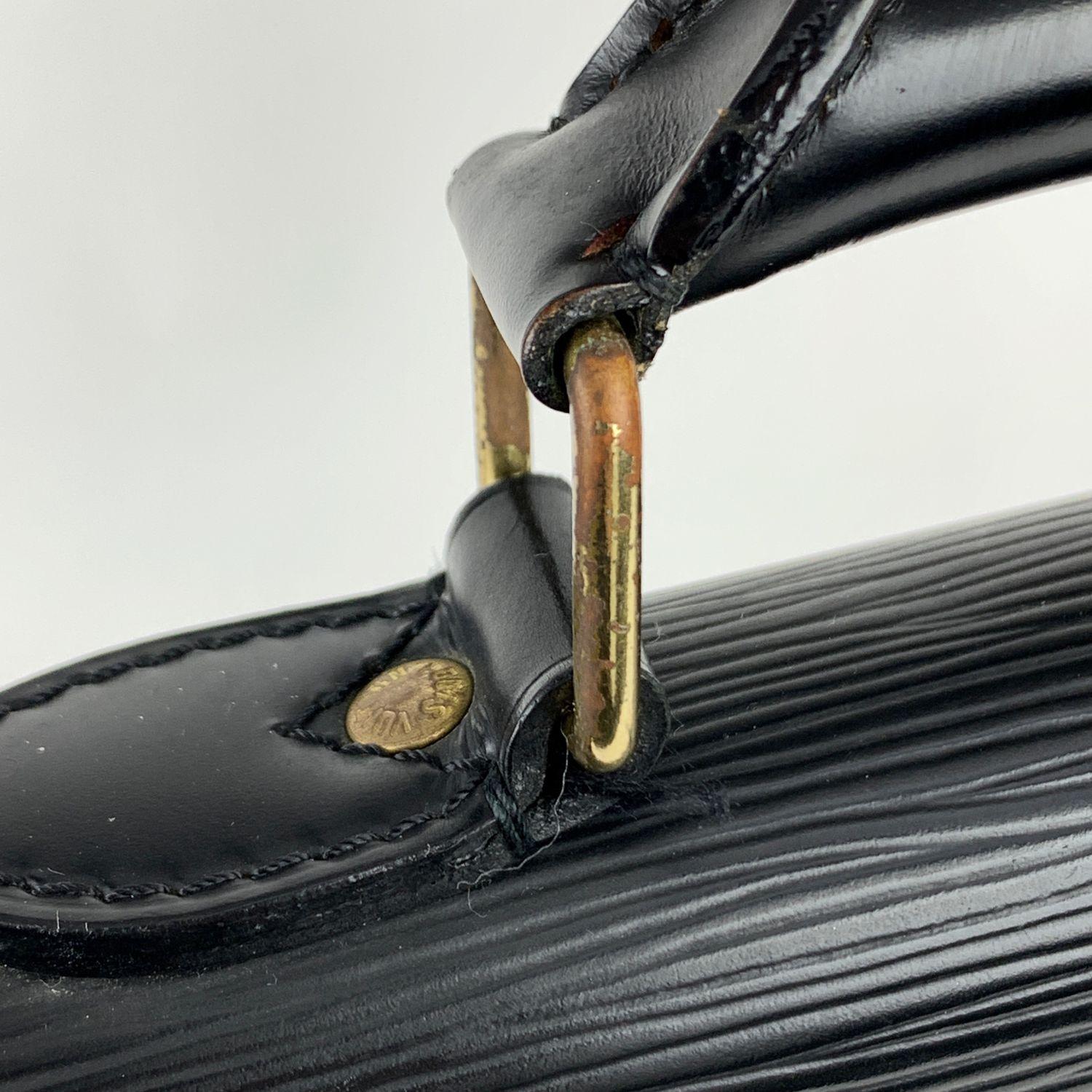 Louis Vuitton Black Epi Leather Ambassadeur Briefcase Business Bag 6