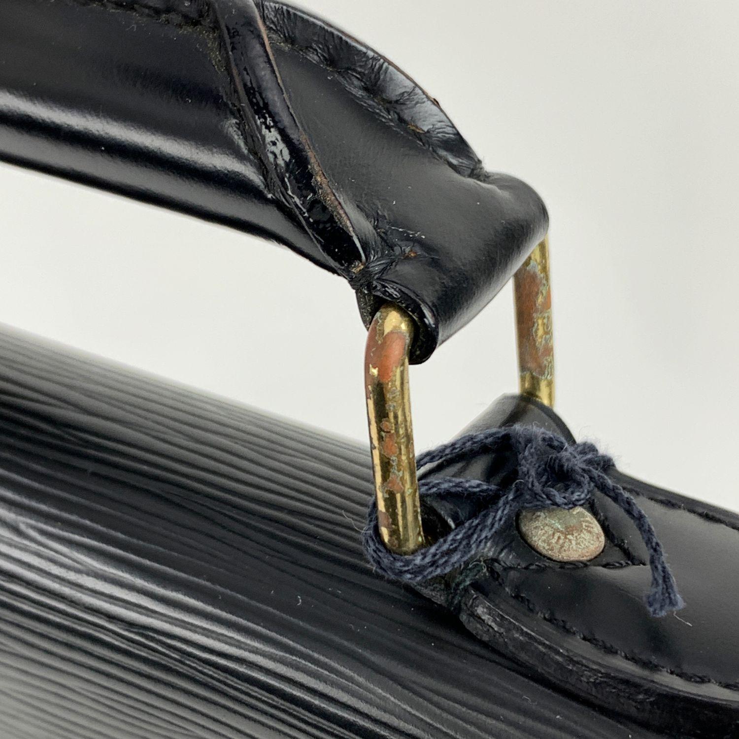 Louis Vuitton Black Epi Leather Ambassadeur Briefcase Business Bag 7