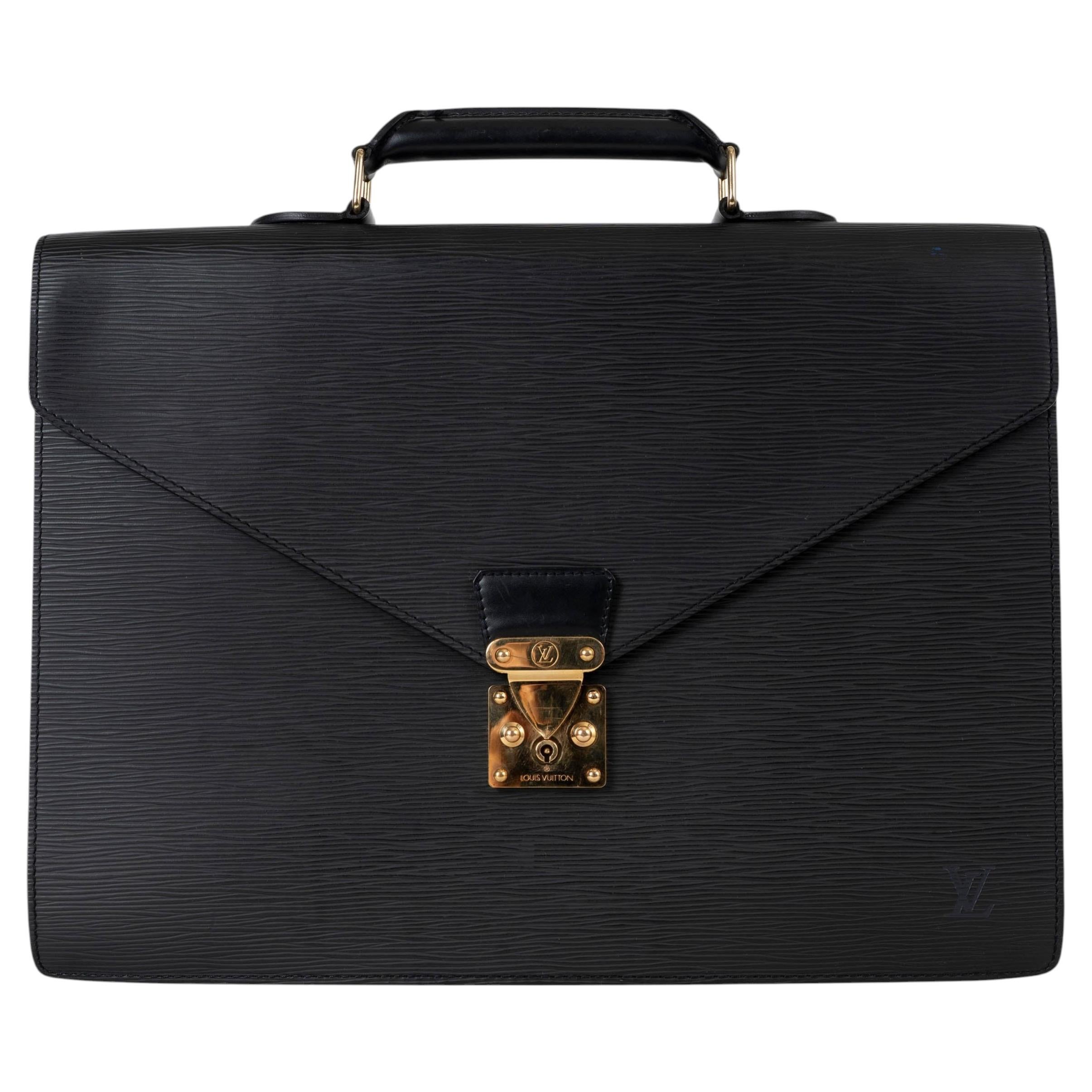 Louis Vuitton Serviette Ambassadeur Epi Leather Briefcase at
