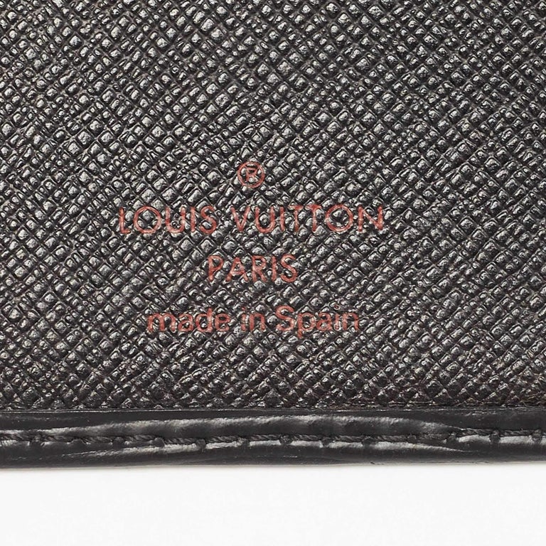 Louis Vuitton Olive Green Damier Infini Leather Brazza Wallet For Sale at  1stDibs