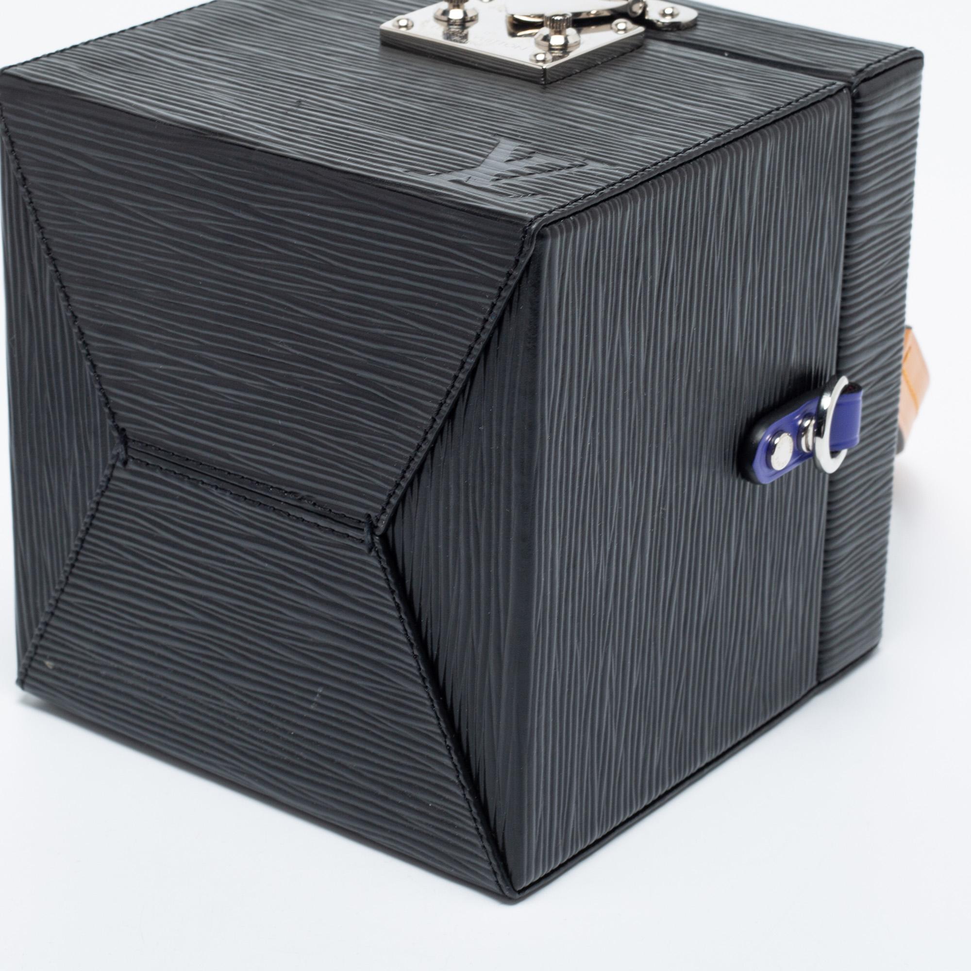 Louis Vuitton Black Epi Leather Bleecker Box Bag 1