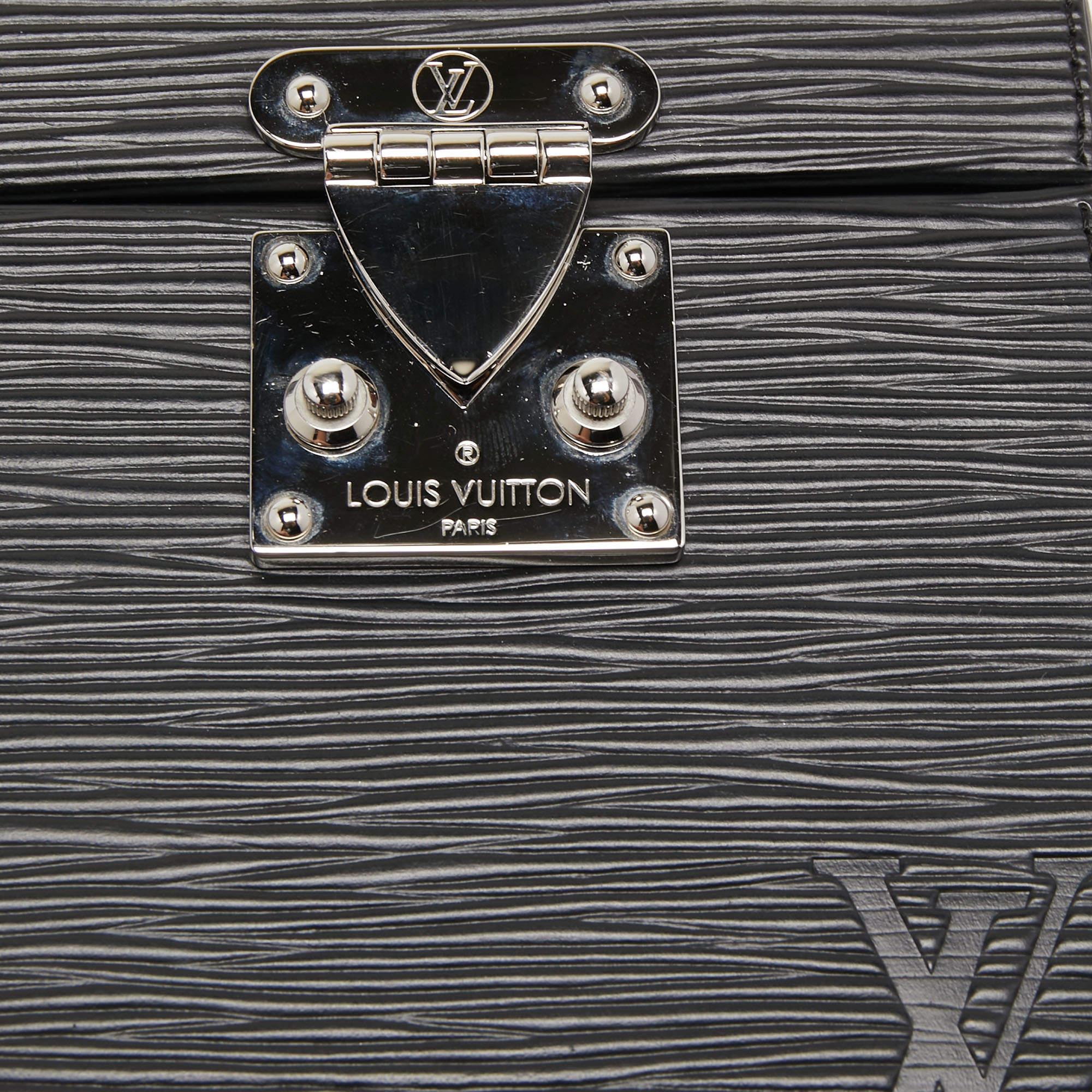 Louis Vuitton Black Epi Leather Bleecker Box Bag 3