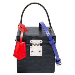 Louis Vuitton Black Epi Leather Bleecker Box Bag