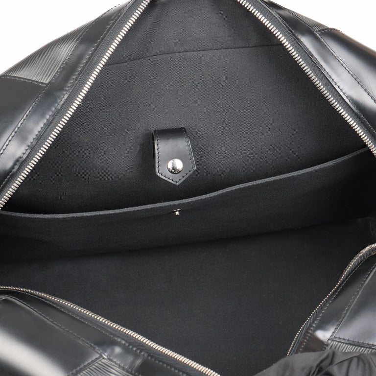 Lot 507 - Louis Vuitton Black Epi Leather Vanity Trunk