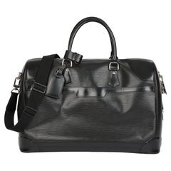 Louis Vuitton Black Epi Leather Bourget 50