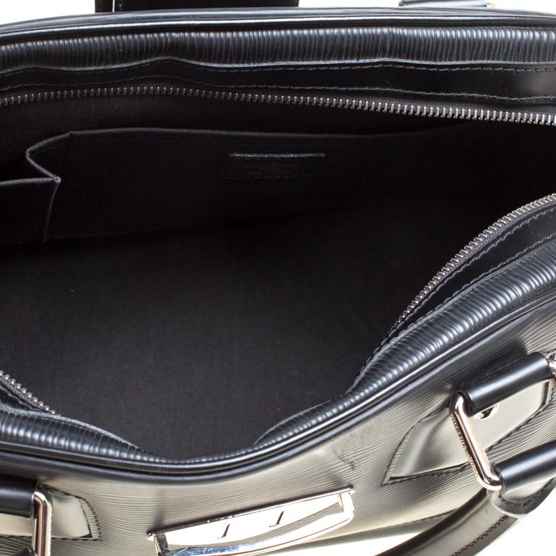 Louis Vuitton Black Epi Leather Bowling Montaigne GM Bag 3
