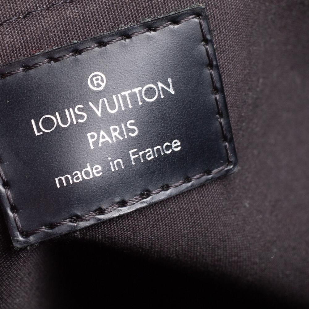 Louis Vuitton Black Epi Leather Bowling Montaigne PM Bag 1