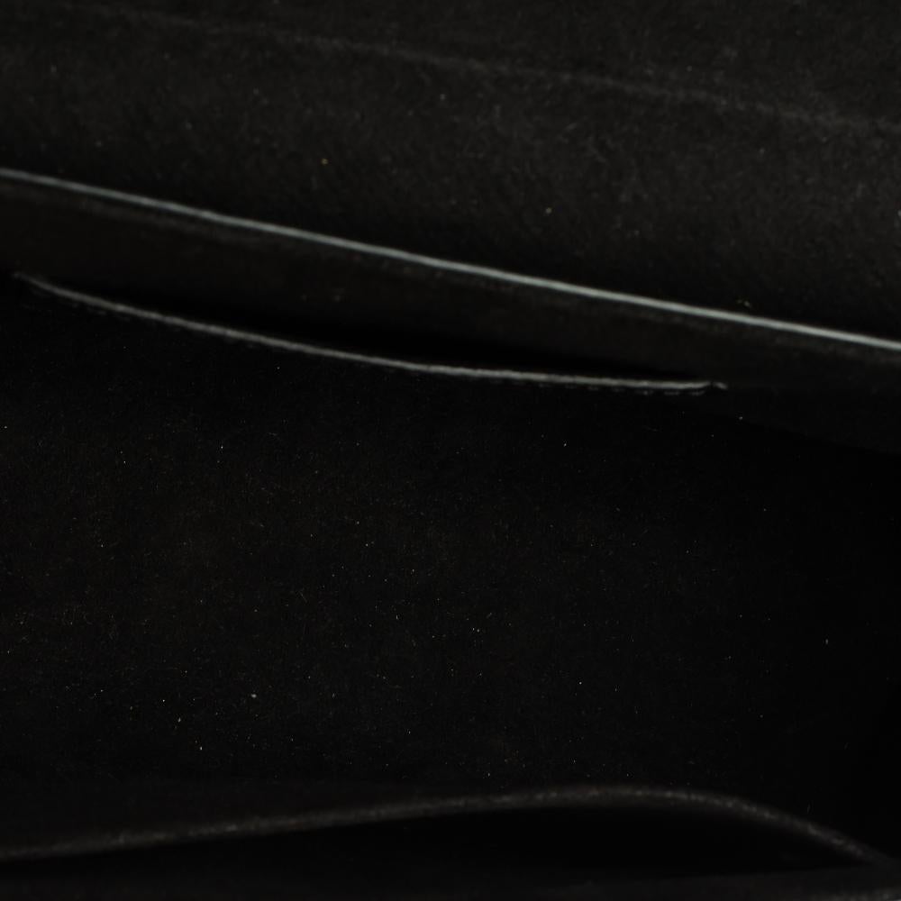 Louis Vuitton Black Epi Leather Braid Work Twist MM Bag 7