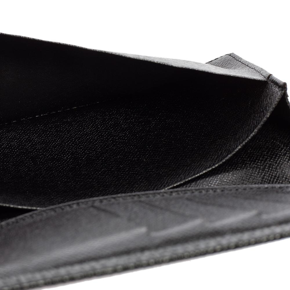 Louis Vuitton Black Epi Leather Brazza Wallet 7