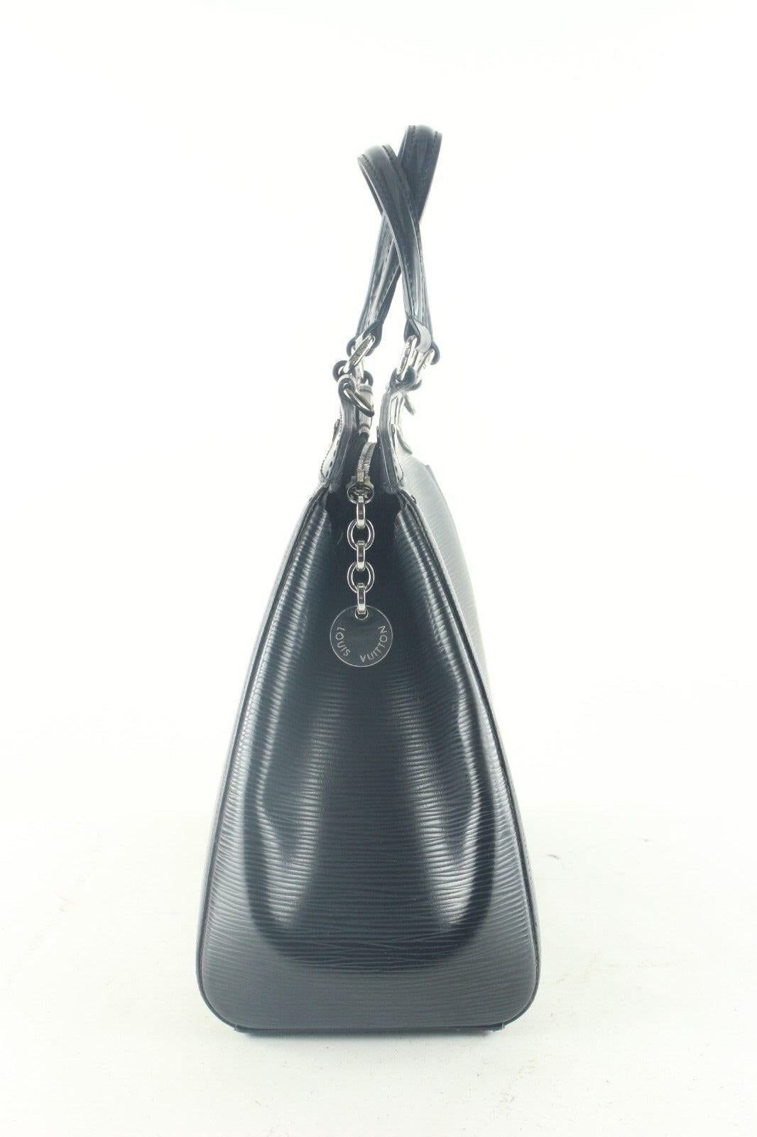 Louis Vuitton Black Epi Leather Brea 2way 1LV921K For Sale 3