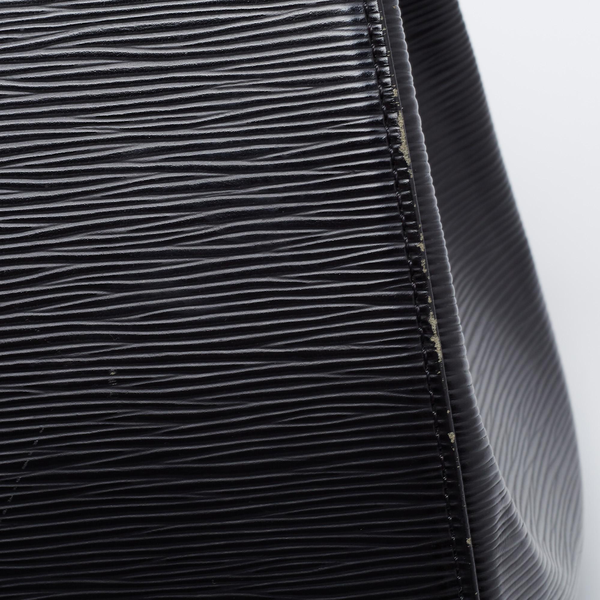Louis Vuitton Black Epi Leather Brea GM Bag 7