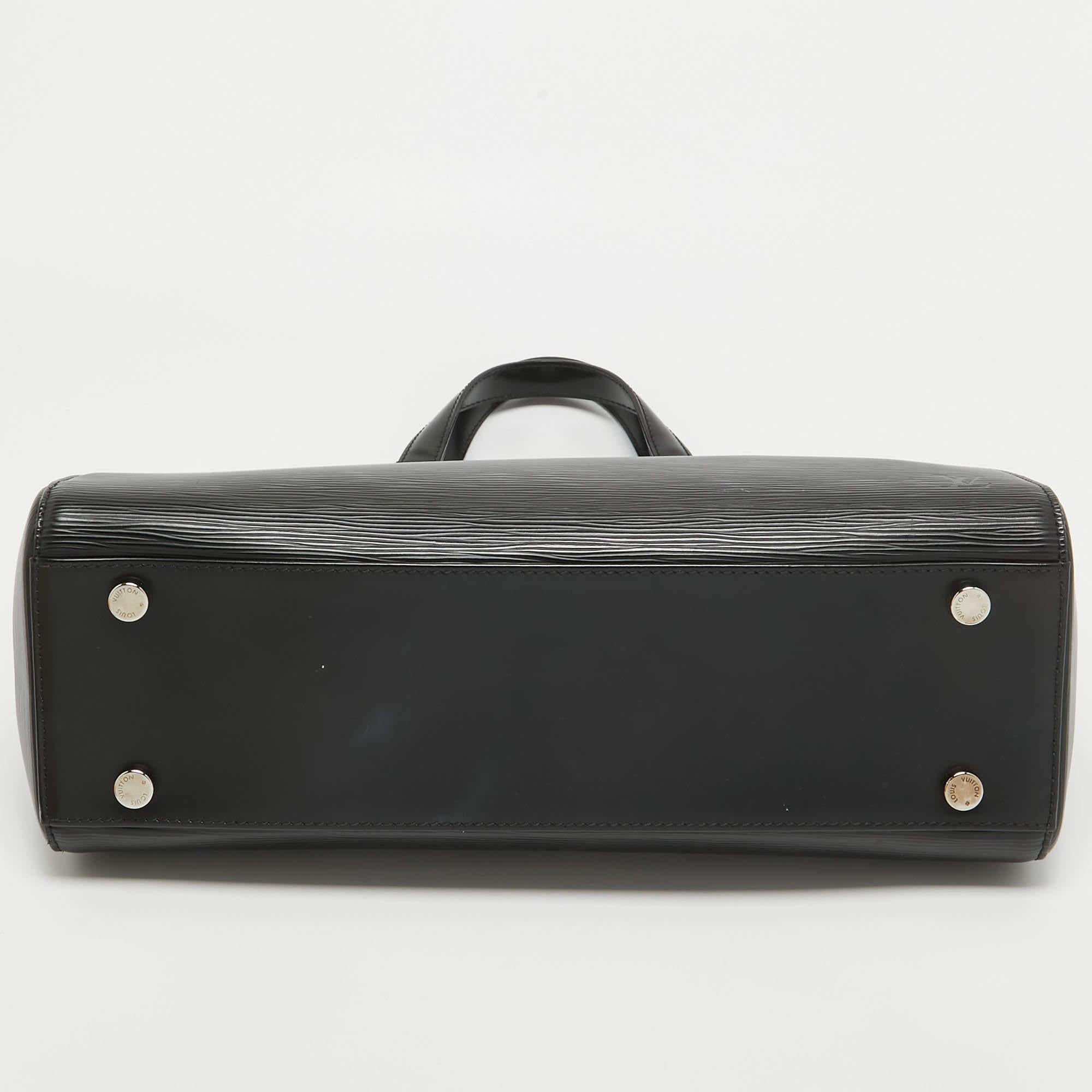 Louis Vuitton Black Epi Leather Brea GM Bag For Sale 4