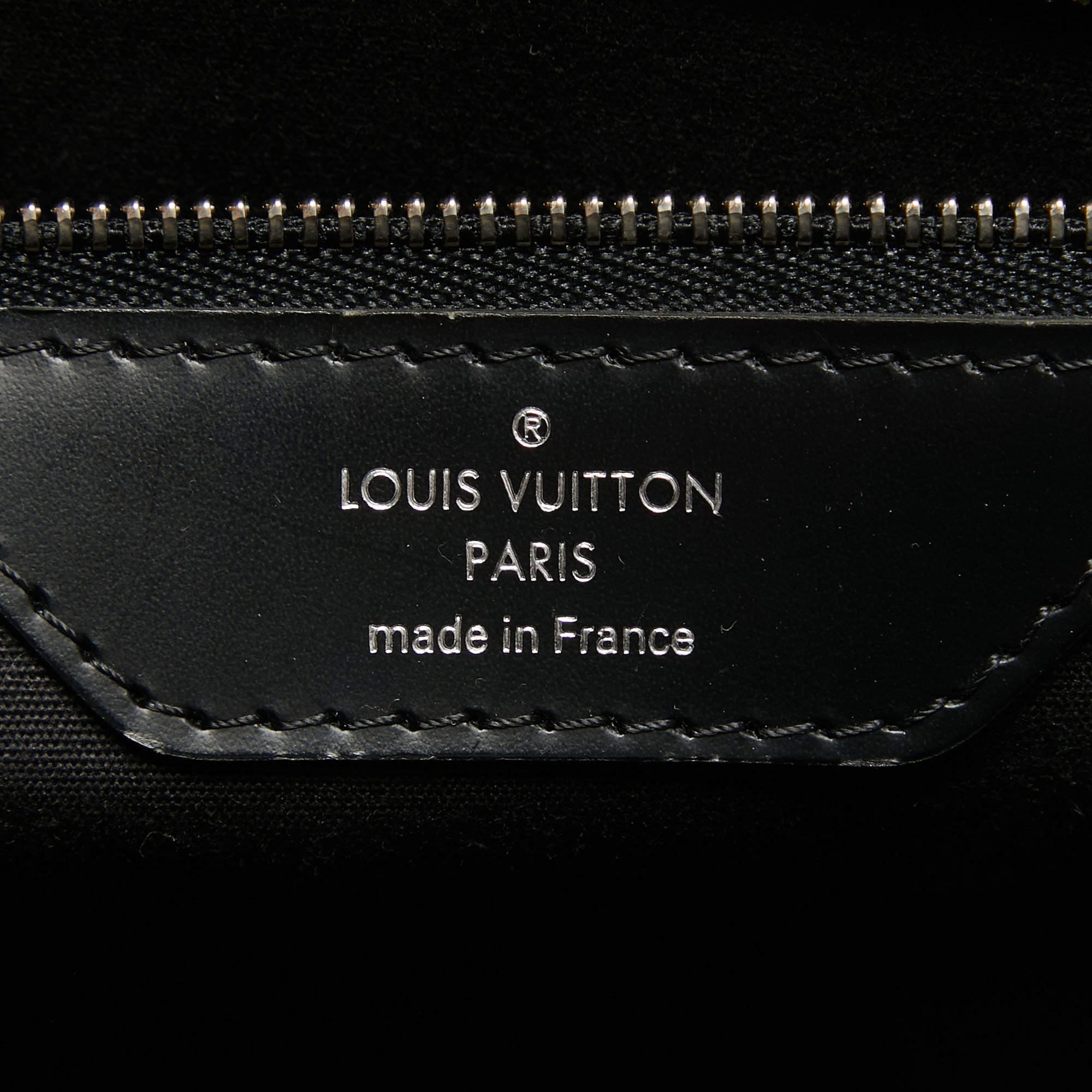 Louis Vuitton - Sac Brea GM en cuir épi noir en vente 5