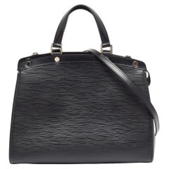 Louis Vuitton - Sac Brea GM en cuir épi noir