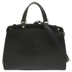 Louis Vuitton - Sac Brea GM en cuir épi noir