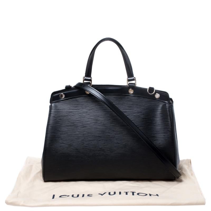 Louis Vuitton Black Epi Leather Brea MM Bag 7