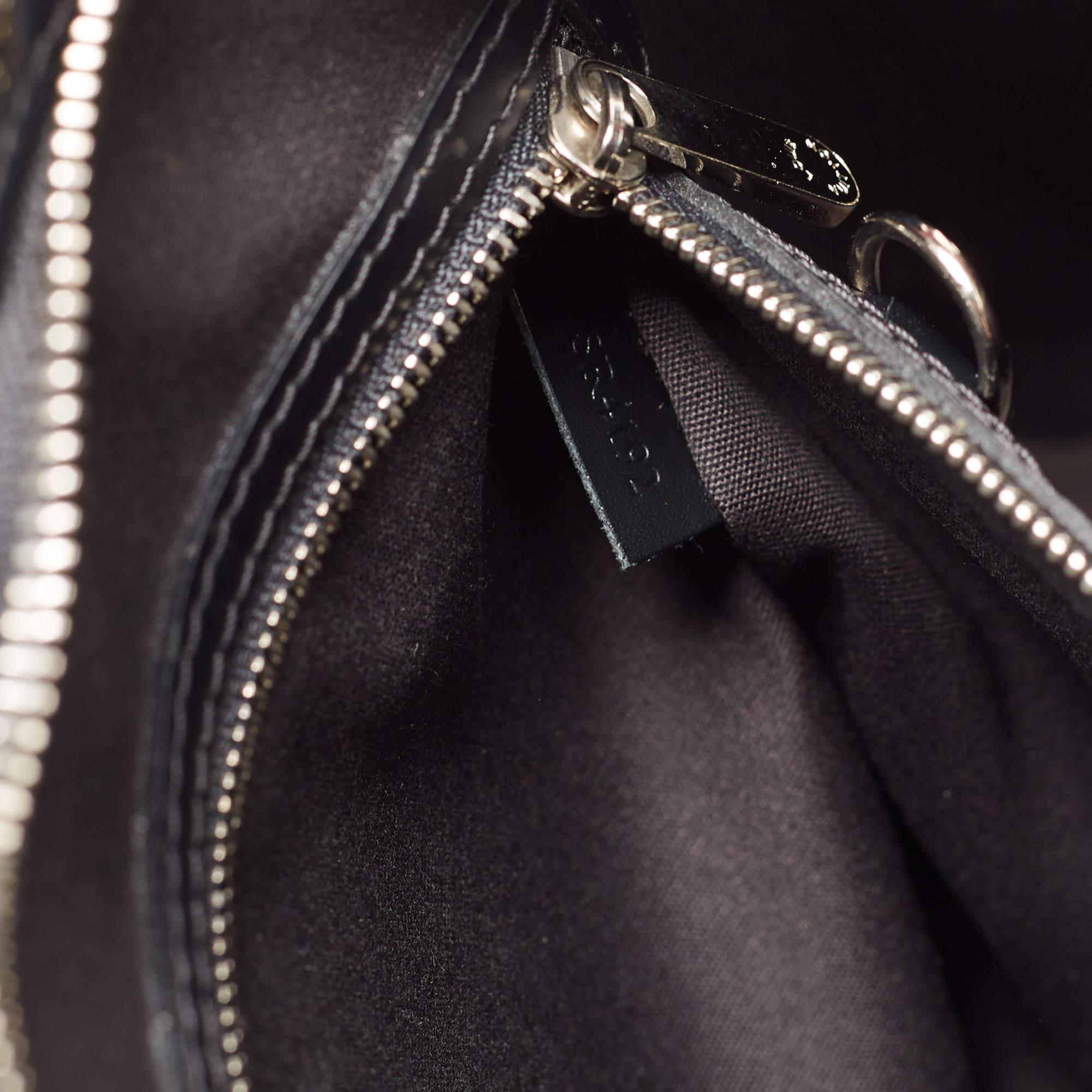 Louis Vuitton Black Epi Leather Brea MM Bag For Sale 7