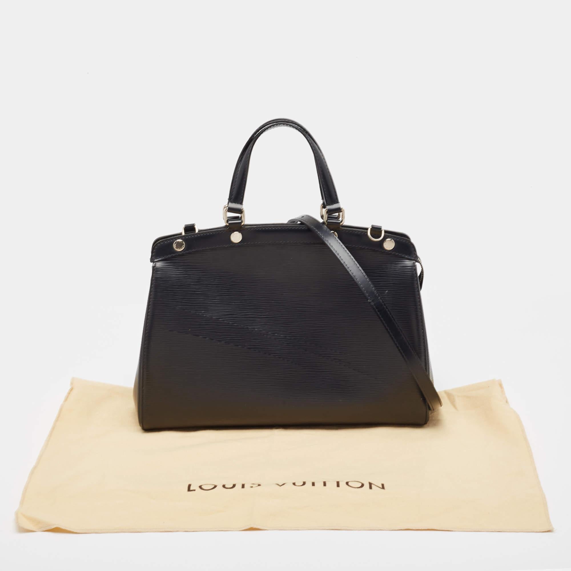 Louis Vuitton Black Epi Leather Brea MM Bag 7