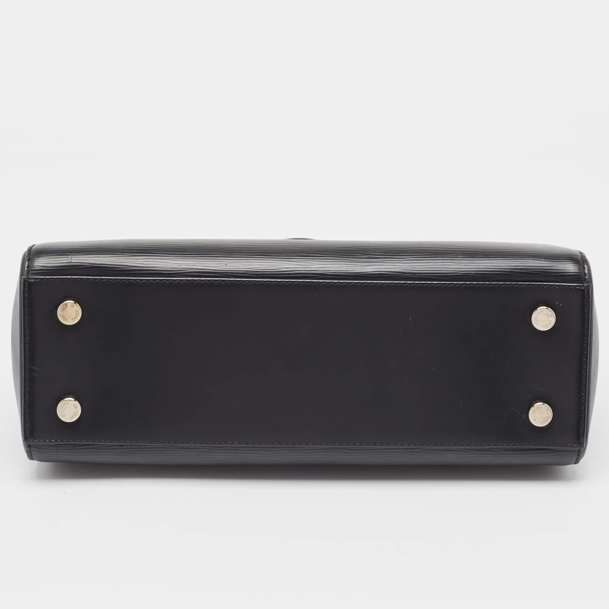 Louis Vuitton Black Epi Leather Brea MM Bag 8